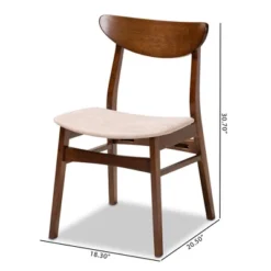 Set Of 4 Parlin Dining Chair - Baxton Studio -Baxton Studio Sale Shop GUEST cd86abd4 5877 4b6a a2c0 8147025e4870