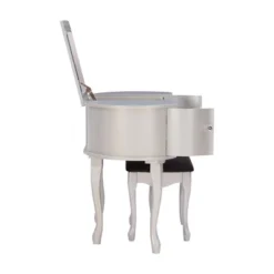 Paloma Vanity Set Silver - Linon 23 Paloma Vanity Set Silver - Linon -Baxton Studio Sale Shop GUEST cdb82159 85fe 4e30 8ed9 90be63330c00