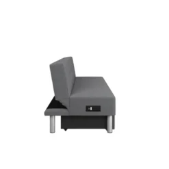 Wilton Dream Convertible Futon Sofa Bed Charcoal - Serta -Baxton Studio Sale Shop GUEST cdc773d6 eb8f 4a59 9b75 e2c9a95c1cac