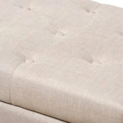 Michaela Modern And Contemporary Fabric Upholstered Storage Ottoman - Baxton Studio -Baxton Studio Sale Shop GUEST cdef0d50 8c5e 495d 87af 496cce42e70b