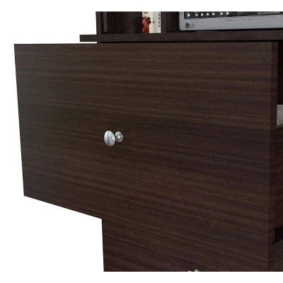 70.9" Video Combo Armoire Espresso - Inval 9 70.9" Video Combo Armoire Espresso - Inval - Image 9