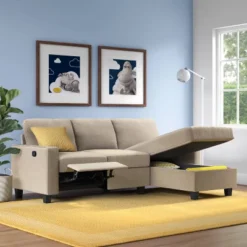 Palisades Reclining Sectional With Left Storage Chaise - Serta 30 Palisades Reclining Sectional With Left Storage Chaise - Serta -Baxton Studio Sale Shop GUEST ceb84415 fdef 4704 aad3 b73f1caf2b40