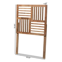 Adler Wood Headboard Walnut - Baxton Studio -Baxton Studio Sale Shop GUEST cebed97f 97ea 4823 be2a 1195a33364a2