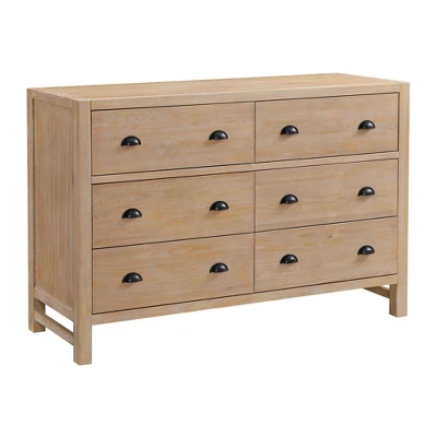 5pc Arden Wood Bedroom Set With Two 2 Drawer Nightstands Light Driftwood - Alaterre Furniture 11 5pc Arden Wood Bedroom Set With Two 2 Drawer Nightstands Light Driftwood - Alaterre Furniture - Image 11