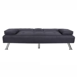 DOMETOUR 66.1'' Futon Sleeper Sofa Bed -Baxton Studio Sale Shop GUEST cf22bd69 2177 4944 8a09 ea2306d6e48b