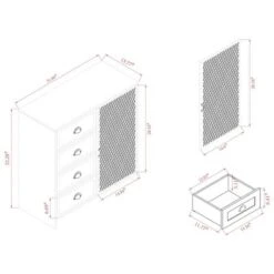 Connell Two-Tone Wood And Metal Sideboard Buffet Natural Brown/Black - Baxton Studio -Baxton Studio Sale Shop GUEST cf7e2f1e 6c56 4ce4 8790 36b53fd09441