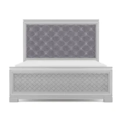 3pc Queen Tenaya Bed With 2 Nightstands Set Silver/Gray - HOMES: Inside + Out 22 3pc Queen Tenaya Bed With 2 Nightstands Set Silver/Gray - HOMES: Inside + Out -Baxton Studio Sale Shop GUEST cfc7f0c1 633d 4c3f a2c7 98ae99b18d08