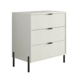 Festivo 3pc Modern Elegance 3 Drawer Nightstands And 6 Drawer Dresser Set Off-White 15 Festivo 3pc Modern Elegance 3 Drawer Nightstands And 6 Drawer Dresser Set Off-White -Baxton Studio Sale Shop GUEST cfecb797 0755 4288 b5f0 90e94c4bd6c1