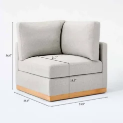 Woodland Hills Modular Sectional Corner Light Gray - Threshold™ Designed With Studio McGee 21 Woodland Hills Modular Sectional Corner Light Gray - Threshold™ Designed With Studio McGee -Baxton Studio Sale Shop GUEST d13a80c0 94a7 4a14 807c 01f454d7e453