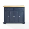 Madison Kitchen Island Navy - Crosley