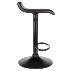 Set Of 2 Paris Airlift Adjustable Swivel Stool With Faux Leather Seat And Black Metal Base Espresso/Black - Winsome 14 Set Of 2 Paris Airlift Adjustable Swivel Stool With Faux Leather Seat And Black Metal Base Espresso/Black - Winsome -Baxton Studio Sale Shop GUEST d1a11f25 8011 4da0 b047 358dd318fbc2