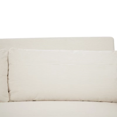 57.48" Convertible Sleeper Pull-out Sofa Bed Couch W/USB Ports, Two Throw Pillows For Living Room-- Frevyn 11 57.48" Convertible Sleeper Pull-out Sofa Bed Couch W/USB Ports, Two Throw Pillows For Living Room-- Frevyn - Image 11