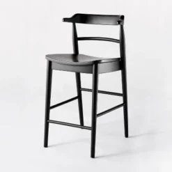 Kaysville Curved Back Wood Counter Height Barstool - Threshold™ Designed With Studio McGee -Baxton Studio Sale Shop GUEST d21e6bf0 f7dc 462d b6fb 696cfe37d8fe