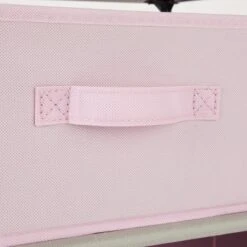 Juvale Fabric Drawer Dresser Storage Organizer Chest Tower With 4 Clothes Drawers Bins For Bedroom, Nursery, Closet, Pink 16.5x13 In -Baxton Studio Sale Shop GUEST d28925c2 664f 4b10 b450 bcf1015bac05