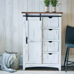 Darby Wardrobe Chest White - Picket House Furnishings -Baxton Studio Sale Shop GUEST d290c00d 7b48 4c18 9947 b3c424c0302e