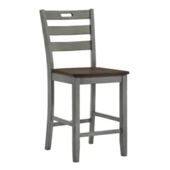 2pk Danforthe Ladder Back Counter Height Chairs - HOMES: Inside + Out -Baxton Studio Sale Shop GUEST d2c937a8 49ba 430e 9027 74ad59ebe9ec