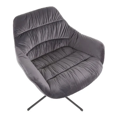 Wayne Contemporary Upholstered Lounge Chair - LumiSource 5 Wayne Contemporary Upholstered Lounge Chair - LumiSource - Image 5