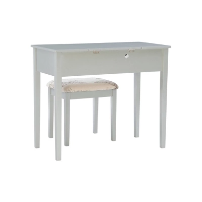 Butterfly Vanity And Stool - Linon 6 Butterfly Vanity And Stool - Linon - Image 6