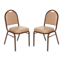 2pk Premium Vinyl Upholstered Stack Chair - Hampden Furnishings -Baxton Studio Sale Shop GUEST d3c1ac27 5e51 41de ba34 9994238fb2a7