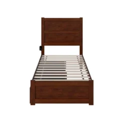 Noho Bed With Footboard And 2 Drawers - AFI -Baxton Studio Sale Shop GUEST d3c2a304 0556 4ab8 b0d3 708d011a26c5