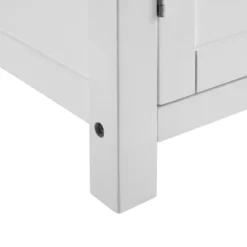 Savannah Stainless Steel Top Compact Kitchen Island Cart White - Crosley -Baxton Studio Sale Shop GUEST d4e98730 de86 4c90 88da 84d6e5213dd3