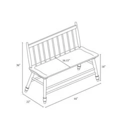 Vintage Windsor Dining Bench - Aged Oak - Hearth & Hand™ With Magnolia 11 Vintage Windsor Dining Bench - Aged Oak - Hearth & Hand™ With Magnolia -Baxton Studio Sale Shop GUEST d53da268 7a12 4bc3 95fc d3bde7cc25d3