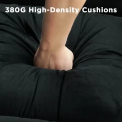 Convertible Sleeper Sofa, Pull Out Sofa With Storage, 84" L-Shaped Sofa Bed With Storage Chaise For Living Room, Apartment, Small Space -Baxton Studio Sale Shop GUEST d5406fc6 ff3c 47f4 85df 0e49bc4284d9