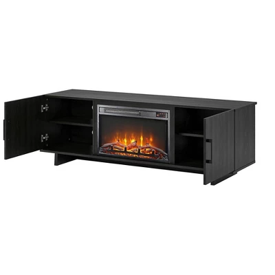 60" Rockwood Tv Stand With Fireplace - Room & Joy 1 60" Rockwood Tv Stand With Fireplace - Room & Joy