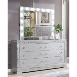 6pc Tenaya Bedroom Set Silver/Gray - HOMES: Inside + Out -Baxton Studio Sale Shop GUEST d5658523 ad0c 4c96 8433 5d817427b8c3