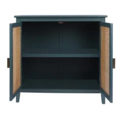 Archie Ash Wood Veneer 2 Door And Pine Legs Accent Cabinet With 1 Inner Shelf - The Pop Maison -Baxton Studio Sale Shop GUEST d5c2d74f 1333 4b0f 8e79 06cd4d3a374b