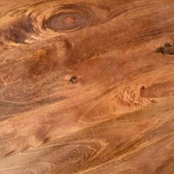 22" X Shape Iron Frame Industrial End Side Table With Mango Wood Tray Top Brown/Black - The Urban Port -Baxton Studio Sale Shop GUEST d60643f0 f781 479b aeaa 0754580f644d