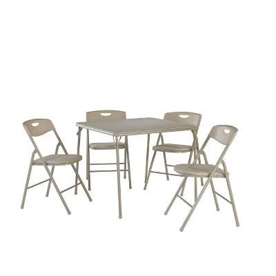 5pc Folding Table And Chair Set - Room & Joy 3 5pc Folding Table And Chair Set - Room & Joy - Image 3