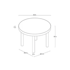 Northvale Round Wood Dining Table - Threshold™ Designed With Studio McGee 9 Northvale Round Wood Dining Table - Threshold™ Designed With Studio McGee -Baxton Studio Sale Shop GUEST d6a4b332 213c 4a65 807a feb3bf9b8317