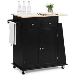 Costway Rolling Kitchen Island Utility Trolley Cabinet Storage Spice Towel Rack 14 Costway Rolling Kitchen Island Utility Trolley Cabinet Storage Spice Towel Rack -Baxton Studio Sale Shop GUEST d6d40cb8 7a32 4109 99dd bb96c6585bed