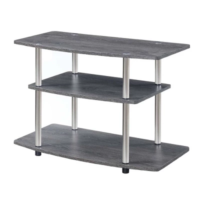 Designs2Go 3 Tier TV Stand For TVs Up To 32" - Breighton Home 5 Designs2Go 3 Tier TV Stand For TVs Up To 32" - Breighton Home - Image 5