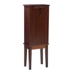 Francesca Jewelry Armoire Merlot Brown - Powell Company -Baxton Studio Sale Shop GUEST d7798d73 ff4f 4063 92e0 ce14779a4b62