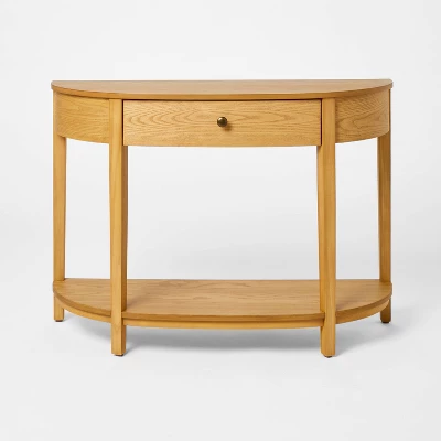Harriett Console Table Natural Wood - Threshold™ Designed With Studio McGee 2 Harriett Console Table Natural Wood - Threshold™ Designed With Studio McGee - Image 2
