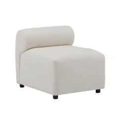 Christopher Knight Home Fermin 83" Modern 4 Piece Modular Sectional Sofa With Rround Back -Baxton Studio Sale Shop GUEST d97f5611 0a64 4f26 a345 9cdcf5f00370