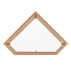 Jamel Metal/Glass Corner TV Stand For TVs Up To 33" Gold - Aiden Lane -Baxton Studio Sale Shop GUEST d9bc3655 a021 4b88 b157 e3352da39917