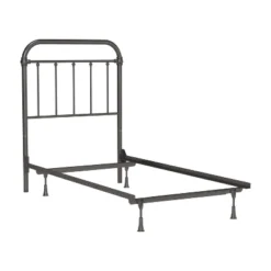 Twin Kirkland Metal Headboard With Frame Aged Pewter - Hillsdale Furniture -Baxton Studio Sale Shop GUEST d9c243b0 0065 4bf3 bdb2 0459026ec62c