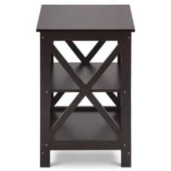 Costway 3-Tier Nightstand End Table Storage Display Shelf Living Room Furniture Espresso NEW 16 Costway 3-Tier Nightstand End Table Storage Display Shelf Living Room Furniture Espresso NEW -Baxton Studio Sale Shop GUEST d9e79c83 e88a 4400 ba3d 81d0ef2d9223