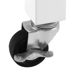 Savannah Stainless Steel Top Compact Kitchen Island Cart White - Crosley -Baxton Studio Sale Shop GUEST da472375 eee1 423c af93 f6fa522440ae