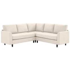 Hyleory Warm Embrace Large L-Shaped Sectional Sofa,Large 5 Seater Sofa For Living Room, Office, Spacious Space -Baxton Studio Sale Shop GUEST db95478f 0381 4831 a1d0 877c21f29a38