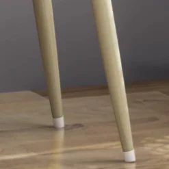 Dehaviland Modern Wood Vanity Table White/Champagne Gold - Christopher Knight Home -Baxton Studio Sale Shop GUEST dbce7e6c 2c3a 413f b73d dcf0fba70ef6