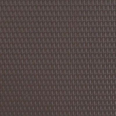 Emma And Oliver 2.6-Foot Round Brown Rattan Plastic Folding Table - Outdoor Event Table 9 Emma And Oliver 2.6-Foot Round Brown Rattan Plastic Folding Table - Outdoor Event Table - Image 9