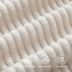 Garvee Modular Sectional Sofa, 3 Seater Corduroy Couch With Ottoman & Throw Pillows, Modern L-Shaped Sofa, For Living Rooms, Offices, Grey -Baxton Studio Sale Shop GUEST dcc3565b dcf5 4d26 a0aa d089161f7a4f