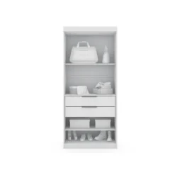 Mulberry 1 Open Sectional Closet White - Manhattan Comfort 12 Mulberry 1 Open Sectional Closet White - Manhattan Comfort -Baxton Studio Sale Shop GUEST ddc29cdd 3222 42e0 9d92 ad4a1990ae72
