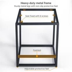 Yaheetech 24" H Backless Upholstered Bar Stools Set Of 2 For Kitchen Counter 13 Yaheetech 24" H Backless Upholstered Bar Stools Set Of 2 For Kitchen Counter -Baxton Studio Sale Shop GUEST def8ab21 e77f 4240 ba2f 4219799c3e1c
