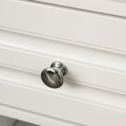 HOMCOM Modern Sideboard, Wooden Kitchen Buffet Cabinet With Drawer And 12-Bottle Wine Rack For Living Room, White -Baxton Studio Sale Shop GUEST defa4e01 cb0a 465a a75a ac1fcc689527