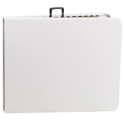 Emma And Oliver 6-Foot Bi-Fold Plastic Banquet And Event Folding Table With Handle 5 Emma And Oliver 6-Foot Bi-Fold Plastic Banquet And Event Folding Table With Handle - Image 5
